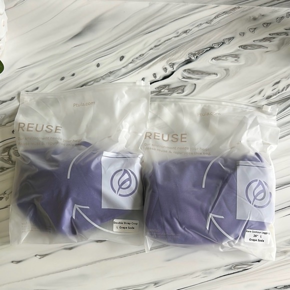 NEW P’tula bare II Set in grape soda NWT - Picture 2 of 6